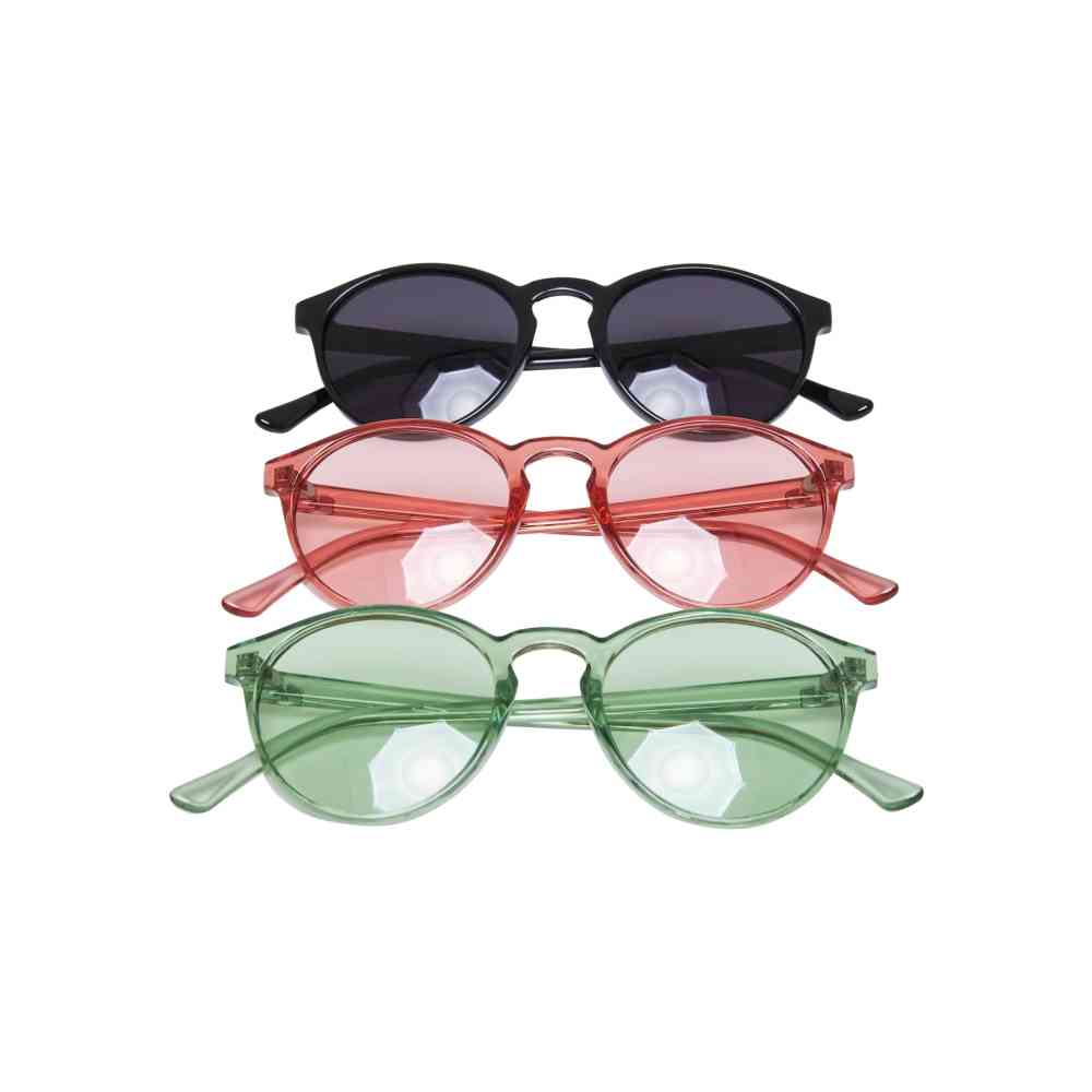 Urban Classics - Cypress 3pack Des lunettes de soleil - Multicolore
